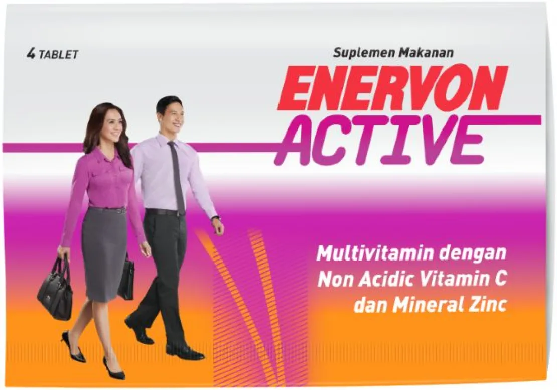 Manfaat Enervon Active, Multivitamin untuk Kaum Aktif