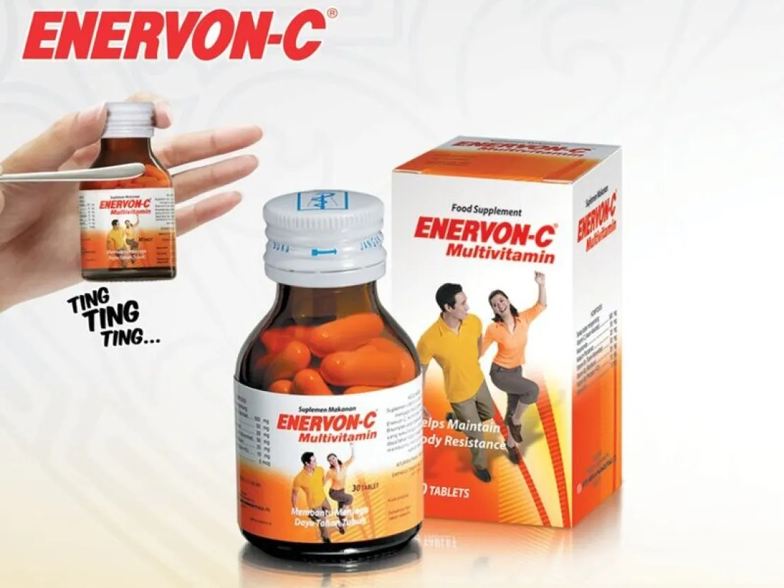 Enervon C Tablet: Kandungan, Manfaat, dan Aturan Pakainya